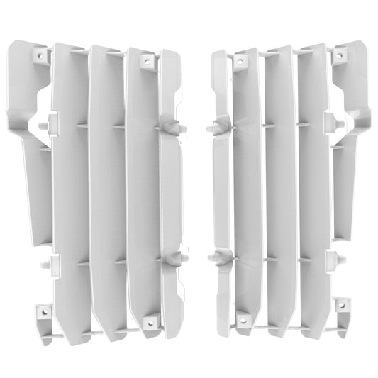 Polisport Beta Radiator Louvers RR 2013 - 2019, White - motocross4u