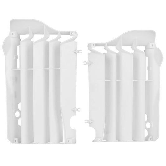 Polisport Honda Radiator Louvers CRF 250 R 2014 - 2015, White - motocross4u