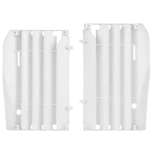 Polisport Honda Radiator Louvers CRF 250 R 2010 - 2013, White - motocross4u