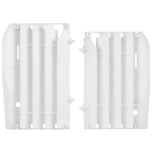 Polisport Honda Radiator Louvers CRF 450 R 2009 - 2012, White - motocross4u