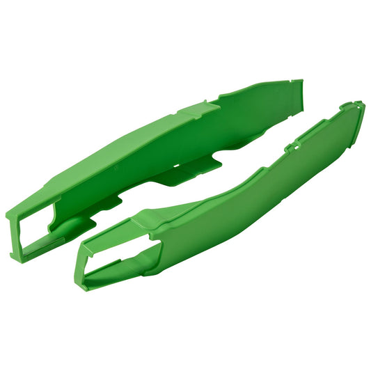 Polisport Kawasaki Swingarm Protectors KXF 250 2012 - 2016 KXF 450 12 - 2015, Green - motocross4u