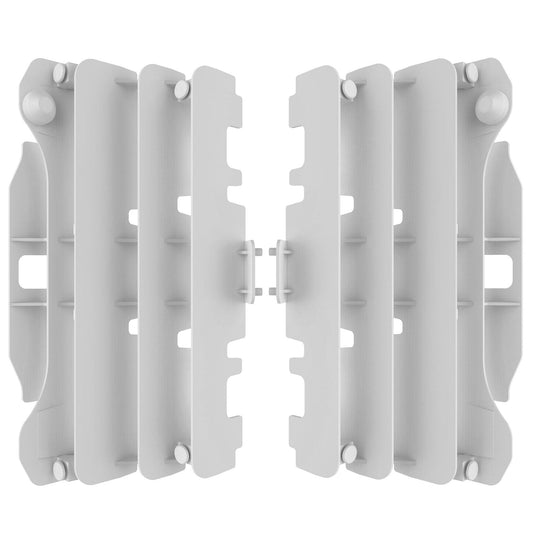Polisport Yamaha Radiator Louvers YZF 250 YZF 450 2007 - 2009, White - motocross4u