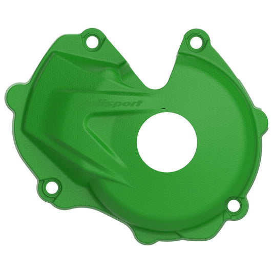Polisport Kawasaki Ignition Cover Protector KXF 450 2016 - 2018, Green - motocross4u