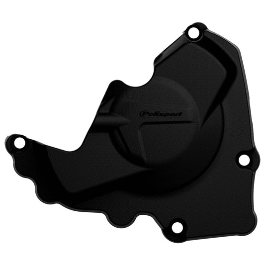 Polisport Honda Ignition Cover Protector CRF 250 R 2010 - 2017, Black - motocross4u