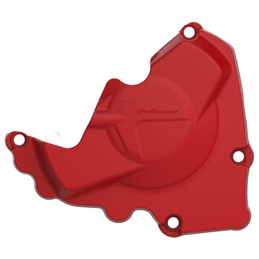 Polisport Honda Ignition Cover Protector CRF 250 R 2010 - 2017, Red - motocross4u