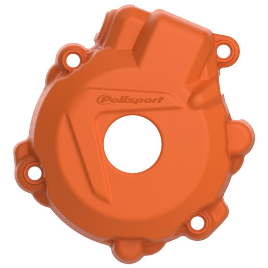 Polisport KTM Ignition Cover Protector EXCF 250 2014 - 2016 EXCF 350 2012 - 16 Husqvarna FE 250 350 14 - 16, Orange - motocross4u