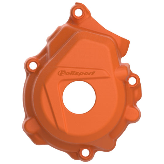 Polisport KTM ignition Cover Protector SXF 250 350 2016 - 2022 Husqvarna FC 250 350 16 - 22 Gas Gas MCF 250 2021 - 2023, Orange - motocross4u