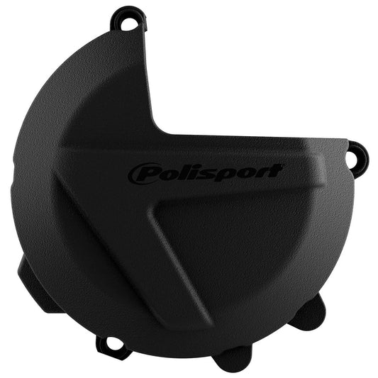 Polisport KTM Clutch Cover Protector Freeride 250 F 2018 - 2019 Husqvarna FE 250 350 2019 - 2022, Black - motocross4u