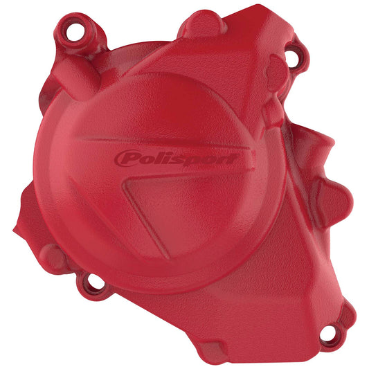 Polisport Honda Ignition Cover Protector CRF 450 R RX 2017 - 2020, Red - motocross4u