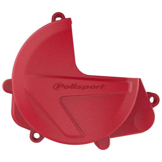 Polisport Honda Clutch Cover Protector CRF 450 R / RX 2017 - 2020, Red - motocross4u