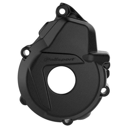Polisport KTM Ignition Cover Protector EXCF 250 350 2017 - 2023 Freeride 250 F 2018 - 2019 Husqvarna FE 250 350 17 - 23 Gas Gas ECF 250 350 2021 - 23, Black - motocross4u