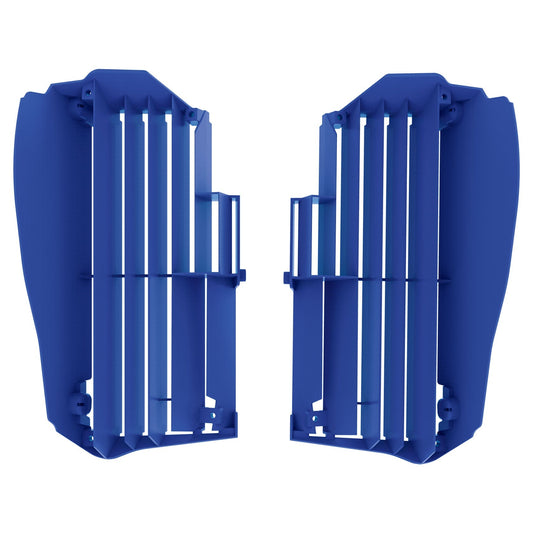 Polisport Yamaha Radiator Louvers YZF 250 2019 - 2022 YZF 450 2018 - 22 WRF 250 YZ 250 FX 20 - 22 WRF 450 YZ 450 FX 19 - 22, Blue - motocross4u