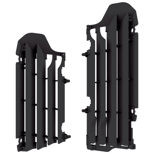 Polisport Suzuki Radiator Louvers RMZ 450 2018 - 2022, Black - motocross4u