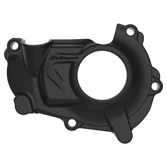 Polisport Yamaha Ignition Cover Protector YZF 450 2018 - 2022 WRF 450 YZ 450 FX 2019 - 22, Black - motocross4u