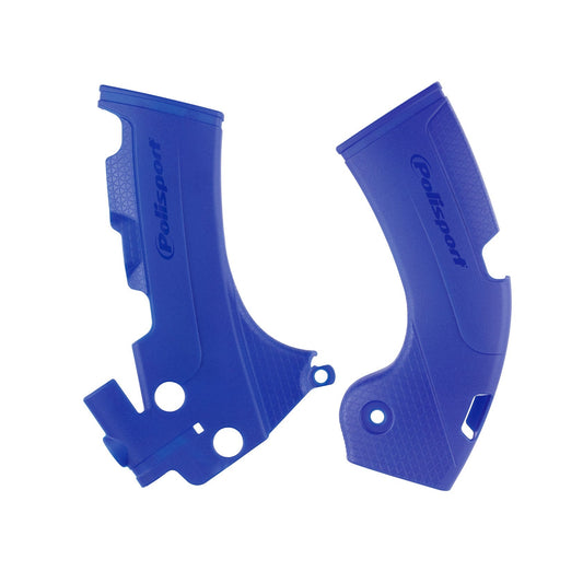 Polisport Yamaha Frame Guards YZF 250 2019 - 2022 YZF 450 2018 - 22 WRF 250 YZ 250 FX 2020 - 22 WRF 450 YZ 450 FX 19 - 22, Blue - motocross4u