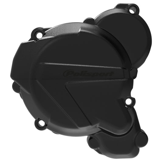 Polisport KTM Husqvarna Gas Gas Ignition Cover Protector EXC TE 250 300 2 strokes 2017 - 2023 EC 250 300 2021 - 23, Black - motocross4u