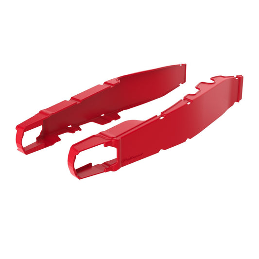 Polisport Honda Swingarm Protectors CRF 250 R 2020 - 2022 CRF 450 R 2019 - 22, Red - motocross4u