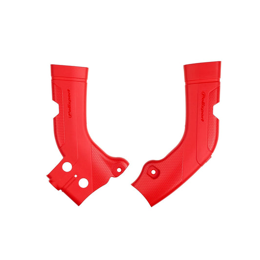 Polisport Honda Frame Guards CRF 250 R 2020 - 2021 CRF 450 R 2019 - 2020, Red - motocross4u