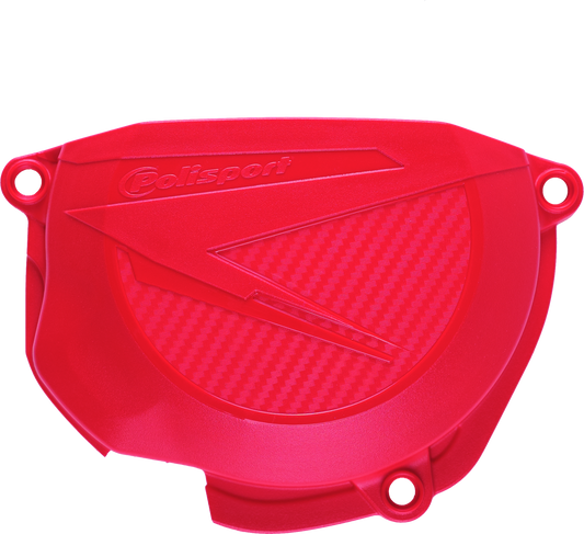 Polisport Beta Clutch Cover RR 4T 350 400 430 480 2020 - 2023, Red - motocross4u