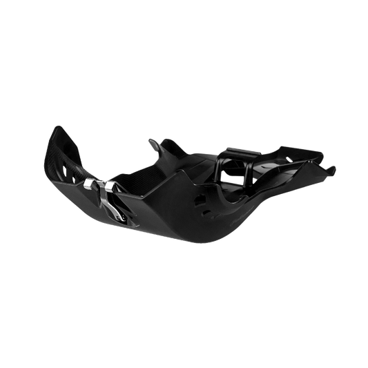 Polisport Sherco Fortress Skid Plate Linkage Protection SEF-R SEF 250 300 Factory 2012 - 2023, Black - motocross4u