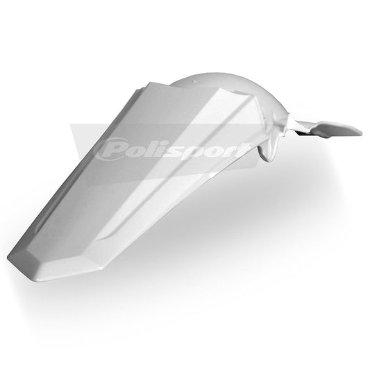 Polisport Yamaha Rear Fender YZF 250 2010 - 2013, White - motocross4u