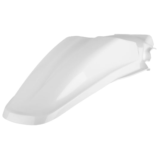 Polisport Kawasaki Rear Fender KX 85 100 2001 - 2013, White - motocross4u