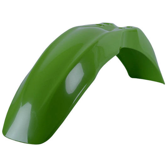Polisport Kawasaki Front Fender KX 65 2000 - 2022 Suzuki RM 65 2003 - 2005, Green - motocross4u