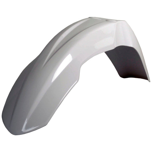 Polisport Honda Front Fender CR 125 250 2004 - 2007 CRF 250 R 04 - 2009 CRF 450 R 04 - 2008, White - motocross4u