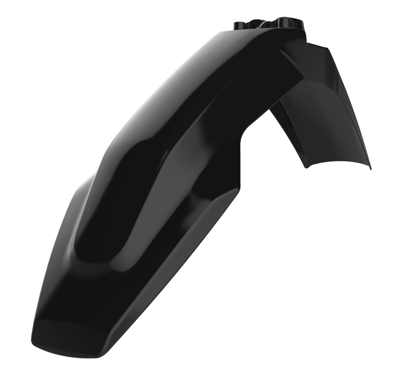 Polisport Husqvarna Plastic Kit with Fork Guards TE FE 2017 - 2019, Black - motocross4u