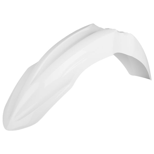 Polisport Kawasaki Front Fender KXF 250 2013 - 2016 KXF 450 13 - 2015, White - motocross4u