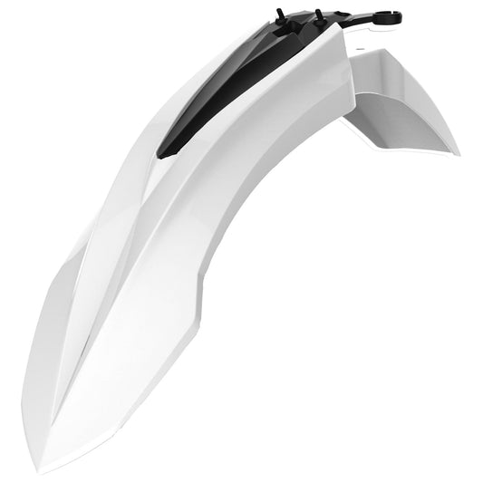 Polisport Beta Front Fender RR 2011 - 2019 X Trainer 2015 - 19, White - motocross4u