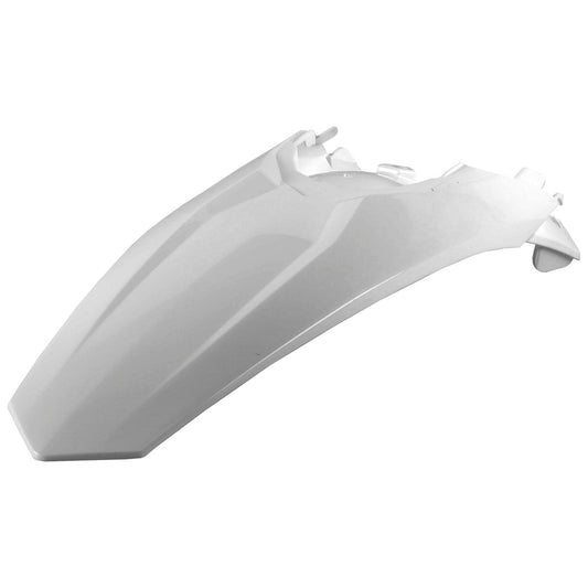Polisport KTM Rear Fender SX SXF 2011 - 2015 SX 250 11 - 2016 EXC EXCF 2012 - 16, White - motocross4u