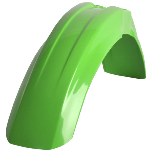 Polisport Kawasaki Front Fender KX 125 250 1993 - 2002 KX 500 1992 - 2004, Green - motocross4u