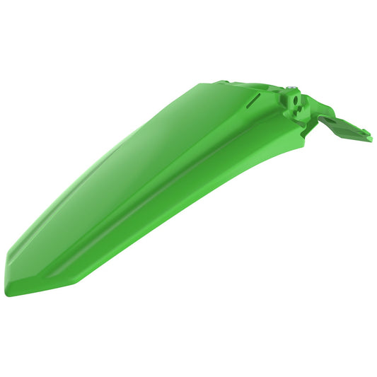Polisport Kawasaki Rear Fender KX 250 2021 - 2022 KX 450 2019 - 22, Green - motocross4u
