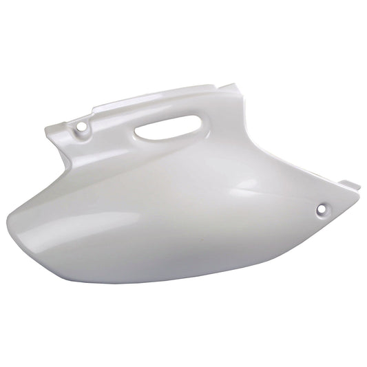 Polisport Yamaha Side Panels YZF 250 2001 - 2002 YZF 426 2000 - 02 WRF 250 01 - 02 WRF 400 1998 - 02 WRF 426 01 - 02, White - motocross4u