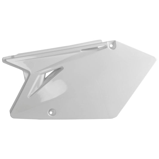 Polisport Suzuki Side Panels RMZ 450 2007 ONLY, White - motocross4u