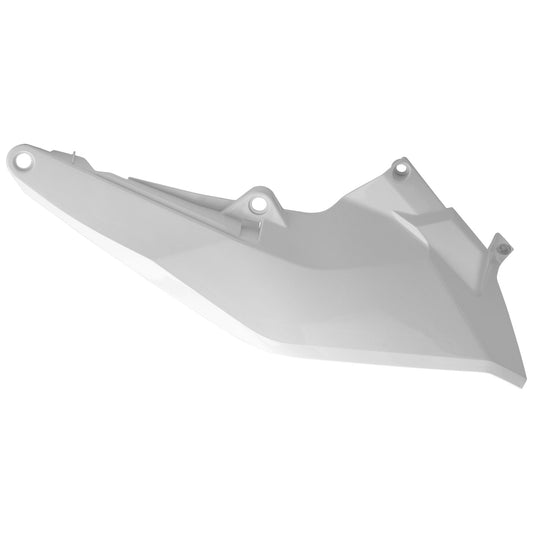 Polisport KTM Side Panels SX SXF 2016 - 2018 SX 250 2017 - 18 EXC EXCF 17 - 2019, White - motocross4u