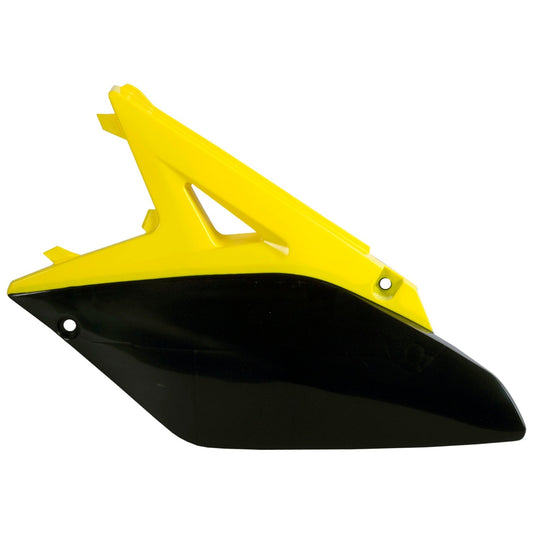 Polisport Suzuki Side Panels RMZ 250 2010 - 2018, Yellow / Black - motocross4u
