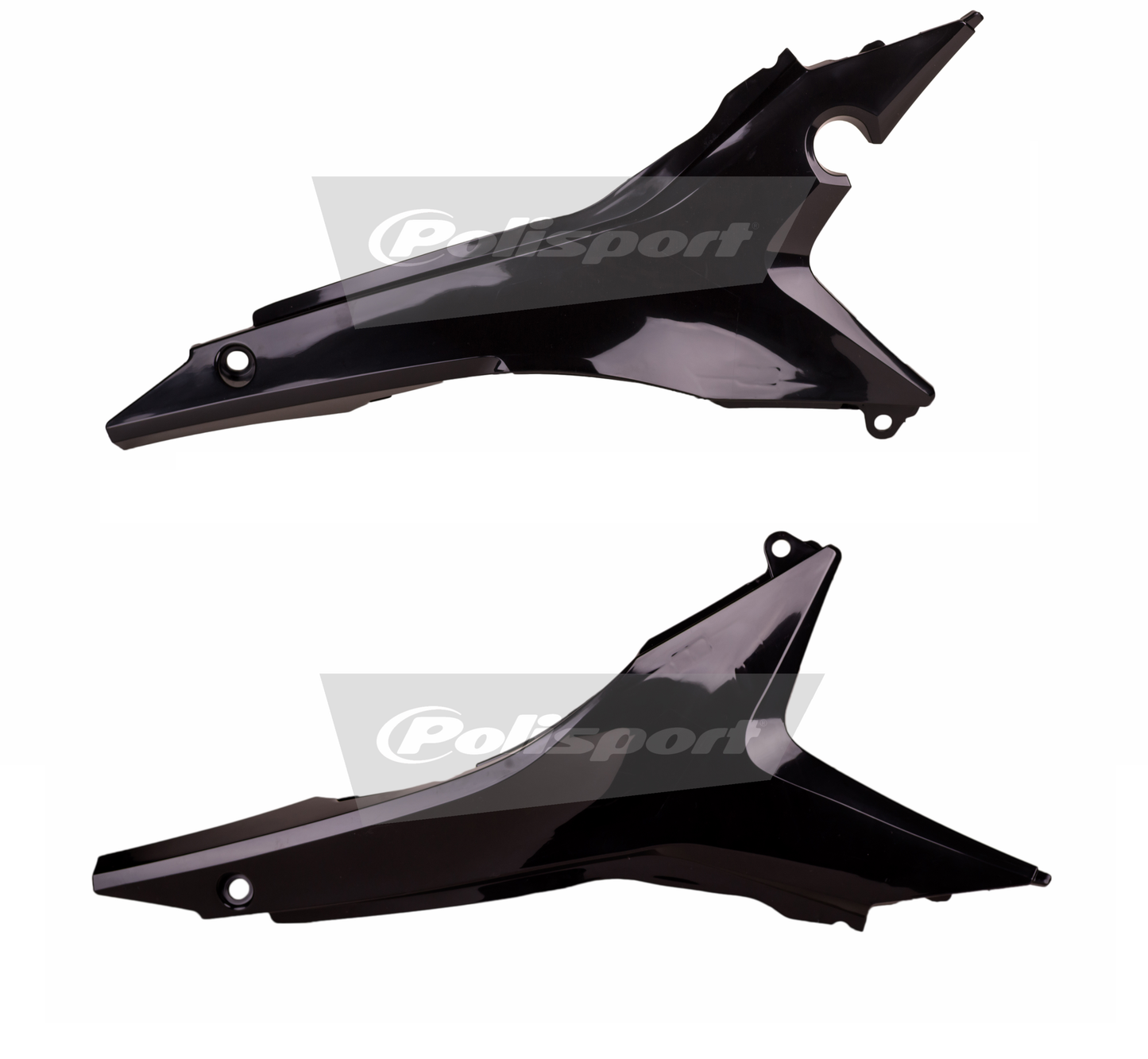 Polisport Honda Plastic Kit with Fork Guards CRF 250 R 2014 - 2017 CRF 450 R 2013 - 2016, OEM & Black - motocross4u