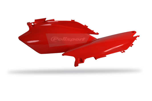Polisport Honda Side Panels CRF 250 R 2011 - 2013 CRF 450 R 2011 - 2012, Red - motocross4u