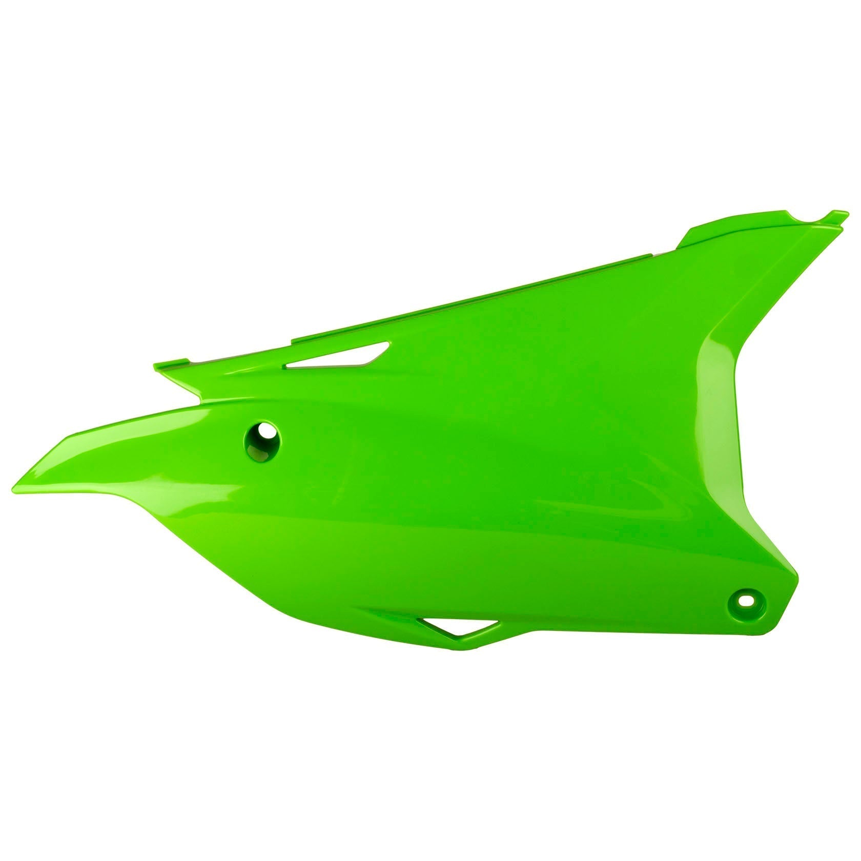 Polisport Kawasaki Side Panels KX 85 100 112 2014 - 2022, Green - motocross4u