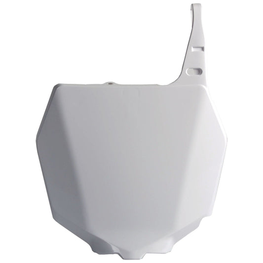 Polisport Suzuki Number Plate RM 125 250 2001 - 2008 RMZ 250 2007 - 2009 RMZ 450 2005 - 07, White - motocross4u