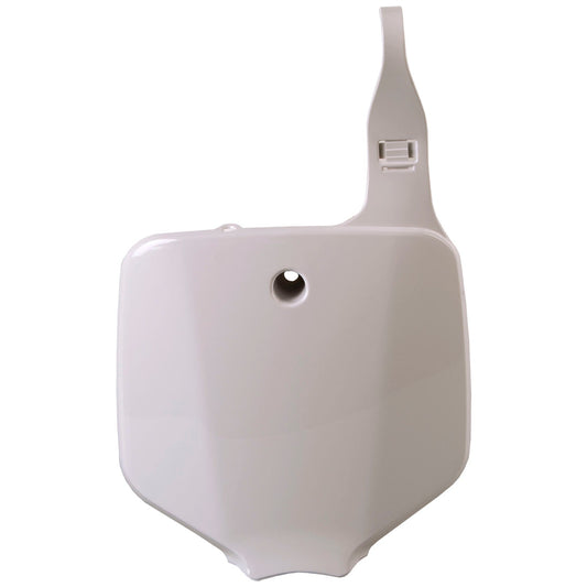 Polisport Kawasaki Number Plate KX 65 2000 - 2022 Suzuki RM 65 2003 - 2005, White - motocross4u