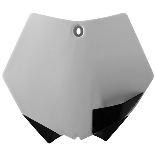 Polisport KTM Number Plate SX SXF 2007 - 2012, White - motocross4u