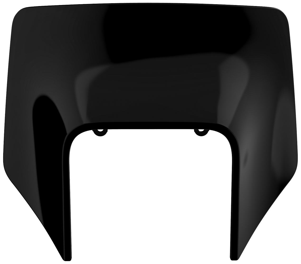 Polisport Husqvarna Plastic Kit with Fork Guards TE FE 2017 - 2019, Black - motocross4u