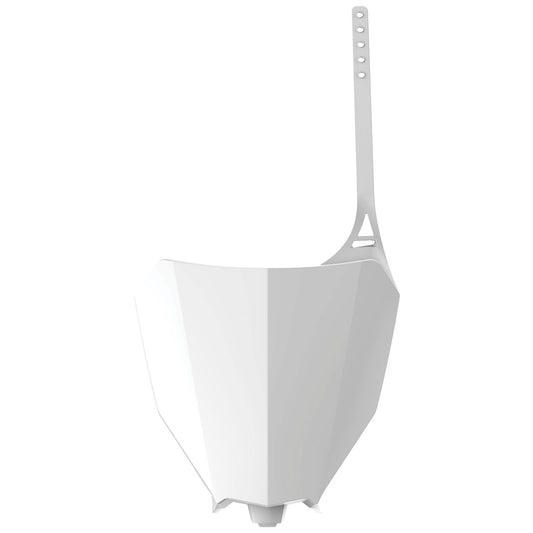 Polisport Honda Number Plate CRF 250 R 2018 - 2021 CRF 450 R 2017 - 2020, White - motocross4u