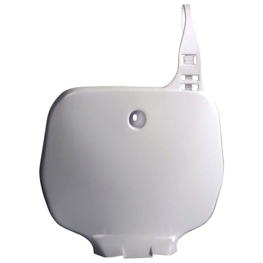 Polisport Yamaha Number Plate YZ 125 250 1992 - 1999, White - motocross4u