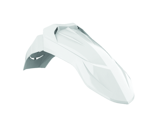 Polisport Universal Supermoto Front fender Vented White - motocross4u