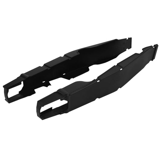 Polisport Honda Swingarm Protectors CR 125 250 2004 - 2007 CRF 250 R 2004 ONLY, Black - motocross4u
