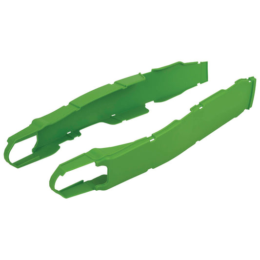 Polisport Kawasaki Swingarm Protectors KXF 250 2017 - 2020 KXF 450 2016 - 2018, Green - motocross4u